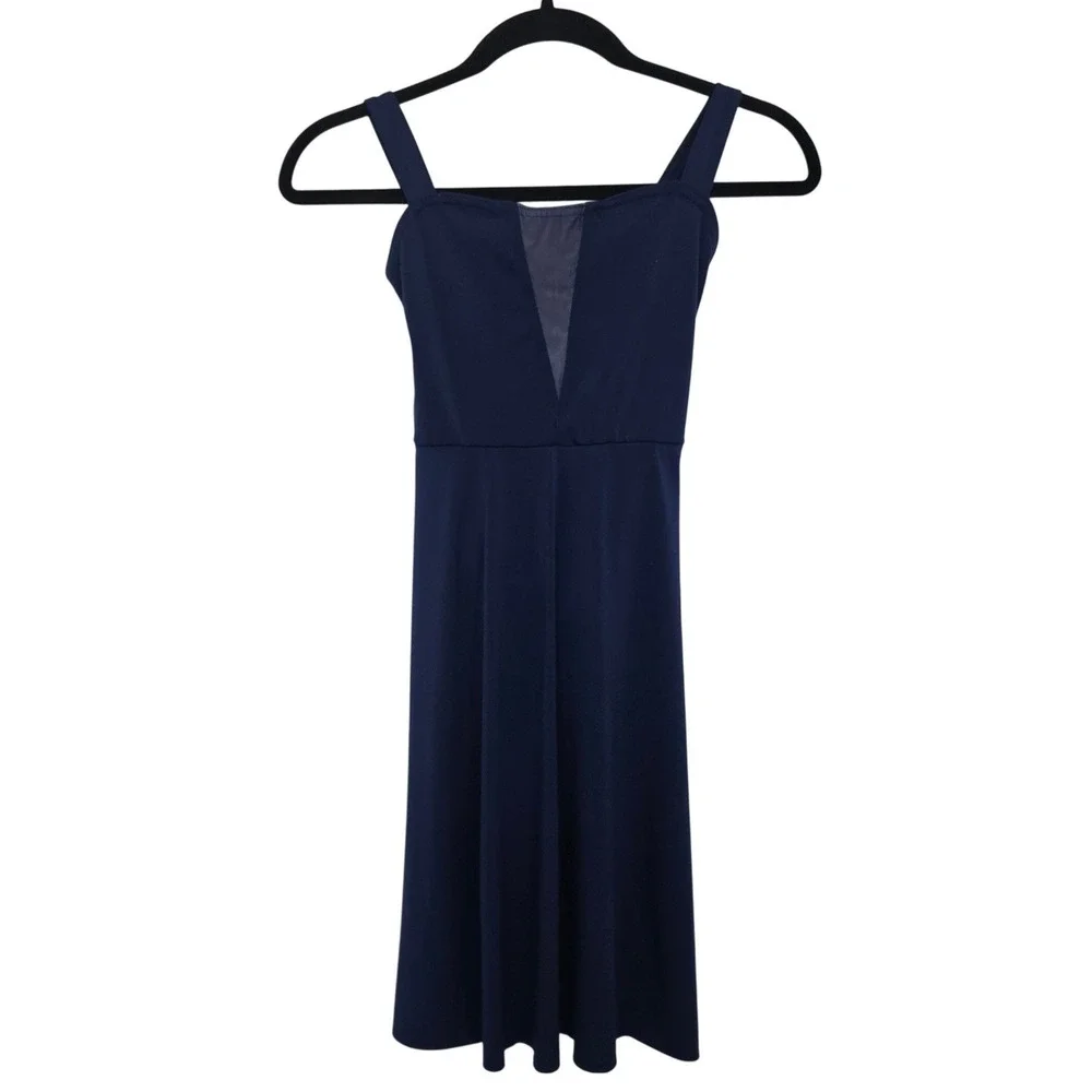 Weissman Girls Blue Lyrical Contemporary Dance Dress Costume Size IC Style 14662